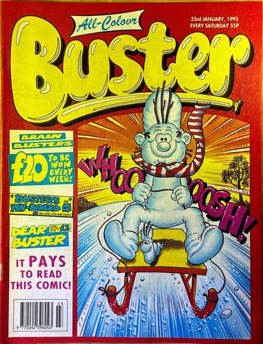 Buster comic vintage - buster, 1990s