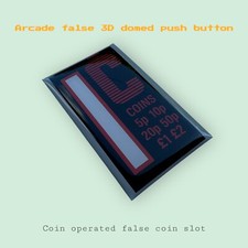 Arcade Gaming Coin Slot False