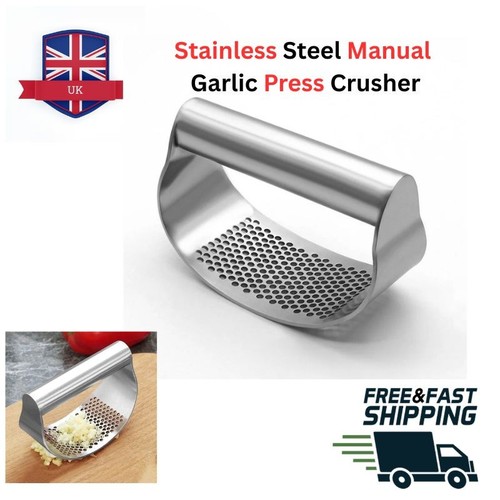 Stainless steel manual garlic - stainless,