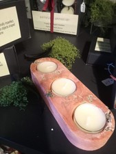 Triple Tealight Candle Holder
