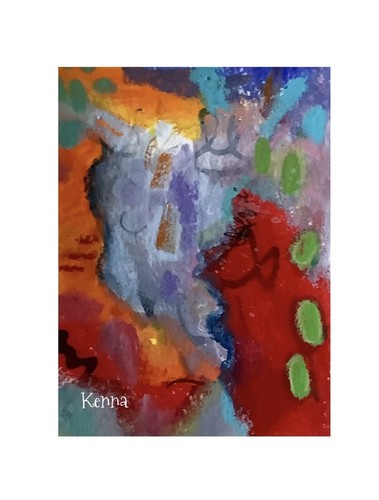 Aceo painting original art - original, by