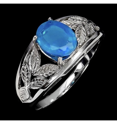 Exquisite natural blue fire - blue,