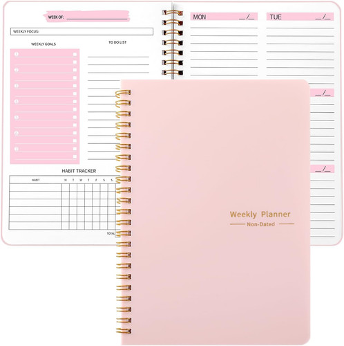 Weekly planner notebook - planner,
