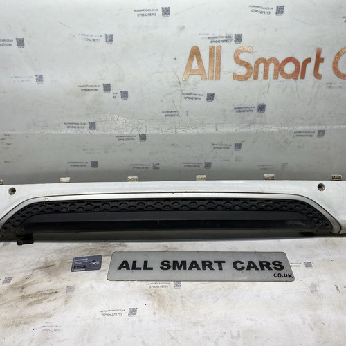 Rear bumper lower - rear,
