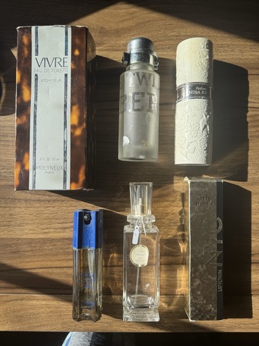 Empty perfume bottles - x,