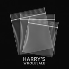 Clear grip seal resealable zip - clear,
