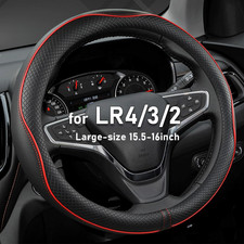 Leather Steering Wheel Cover