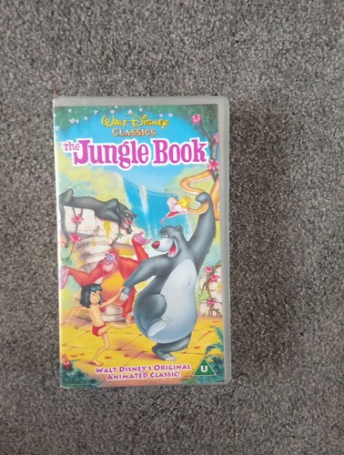 The jungle book vhs never - vhs,