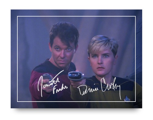 Frakes crosby signed star - &,
