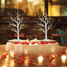 Tabletop White Christmas Tree