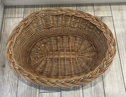 The natural willow wicker dog - the,