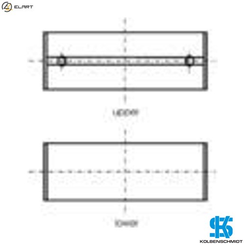 Crankshaft bearing set - crankshaft,