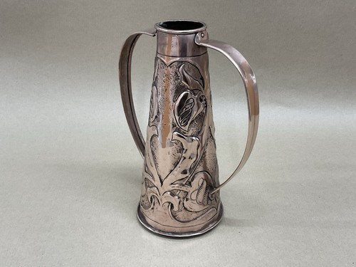 Arts and crafts copper - and, vase