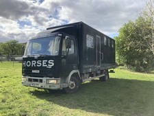 Horse Box Iveco Ford Cargo 75E15 Living MOT