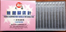 Acupuncture Needles Without Guide Tube100x13mmx0.18mm/Box,Facial, Beauty
