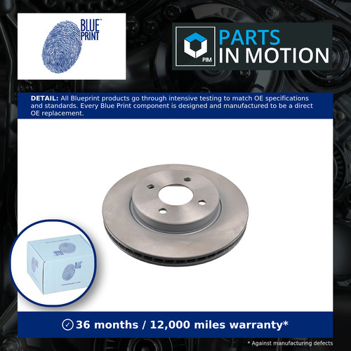 Brake discs pair vented - discs,