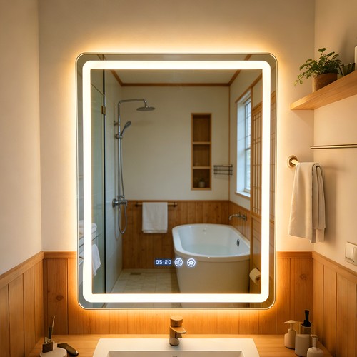 Bathroom led mirror - bathroom,