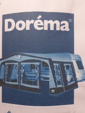  Dorema Full Caravan Awning.  Size 5. Curtains included.  Excellent condition.