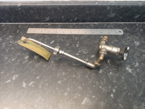 Lathe used coolant feed pipe - used,