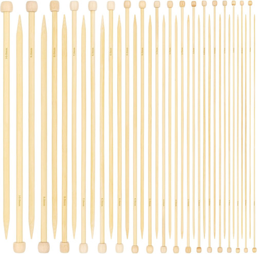 Bamboo knitting needles - bamboo,