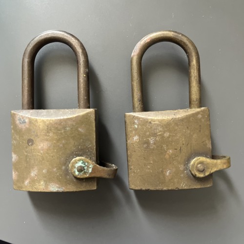 Pair antique brass - antique,