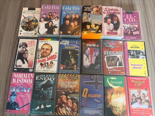 Vintage vhs tape bundle - x,