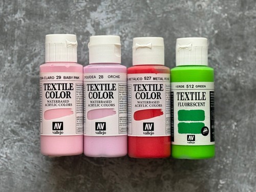 Joblot vallejo textile - textile, fabric