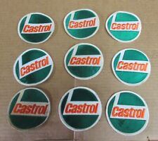 9 pcs Vintage Castrol Round
