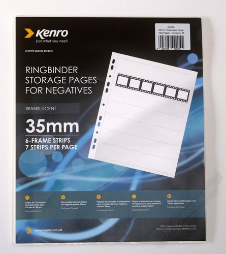 Kenro negative storage pages - kenro,