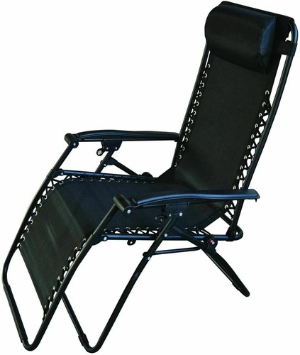 Black recliner chair - recliner, zero