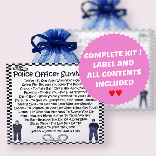 Police officer survival kit - police,