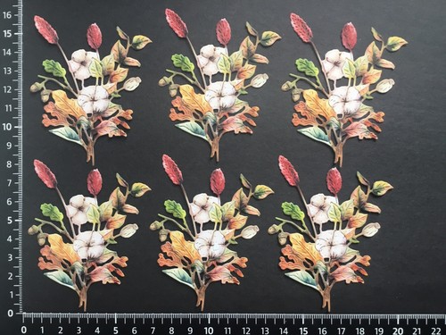Woodland floral spray - spray, die