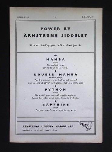 Original 1950 advert armstrong - original,