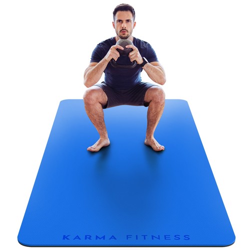Large exercise mat extra wide - extra,