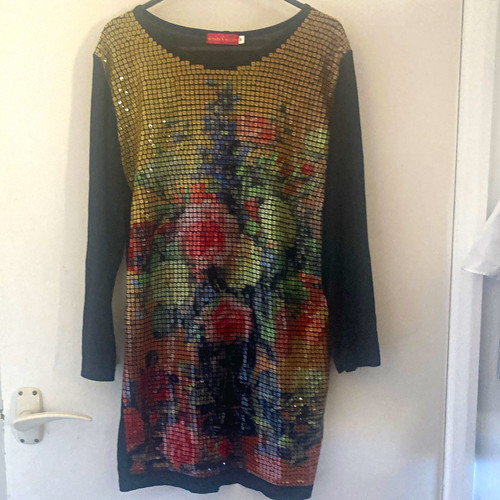Butler wilson black floral - butler, &