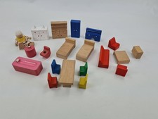Wooden Dolls House Furniture