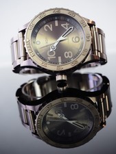 Nixon 51-30 TI Titanium Watch A351-703 Grey / Titanium Incredibly rare