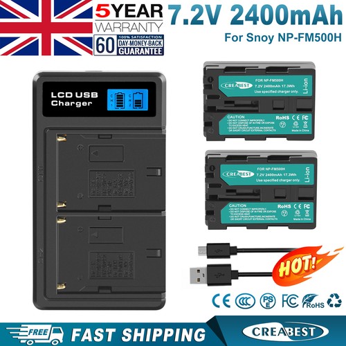 Fm500h battery charger - np-fm500h,