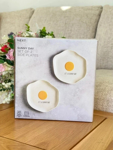 Next set 2 white egg - -, of