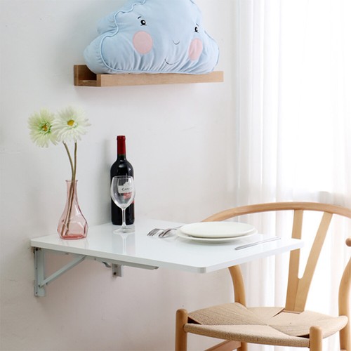 Space saving folding table - space-saving,