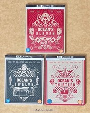 OCEAN'S TRILOGY - UK EXCLUSIVE 4K + BLU RAY STEELBOOK COLLECTION - NEW & SEALED