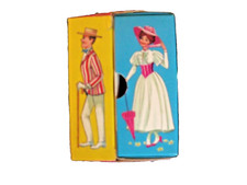 V Rare 1964 Disney  Mary Poppins  1 SOAP FIGURE BOXED. Bert Only Mary is missing