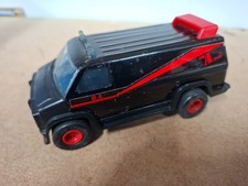 Ertl A Team Van 1983. Diecast/Tin Pull Back And Go Approx 1/43