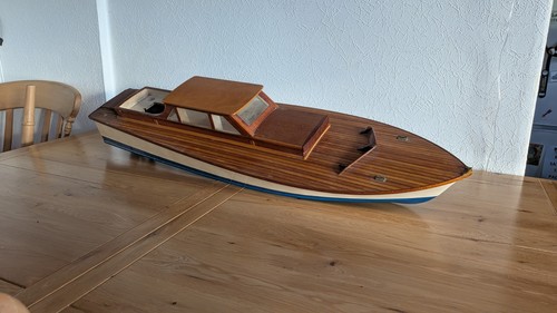 Vintage type speed boat - vintage, rc