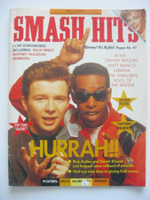 Vintage Smash Hits Magazine