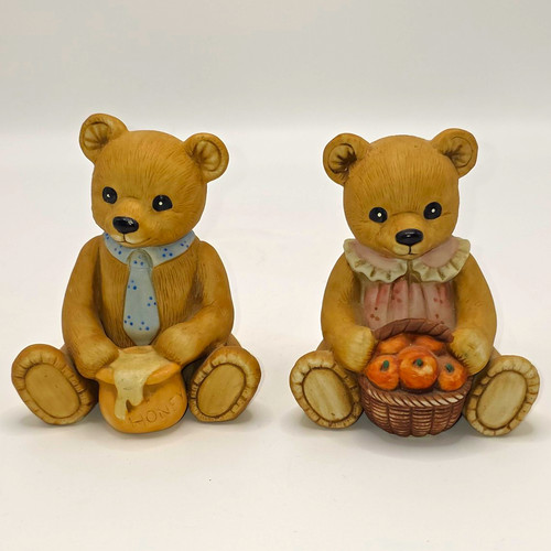 Homco teddy bear - homco,