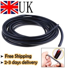 1*5M Car Door Boot Edge Protector Strip Trim U Shape Guard Seal Rubber Black UK