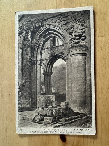 Postcard furness abbey - postcard,