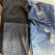 2 X  USA Pro Leggings Seamless Ombre Sports Fitness Performance UK 14 