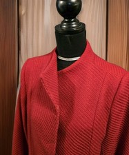 BERKERTEX Coat, Size 14, Wool Mix, Herringbone Weave, Fly Fronted, Fab Xmas Coat